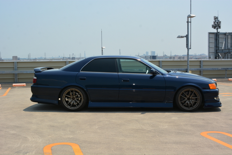 Rare Blue JZX100 Toyota Chaser Tourer V! Blitz Apexi Exedy