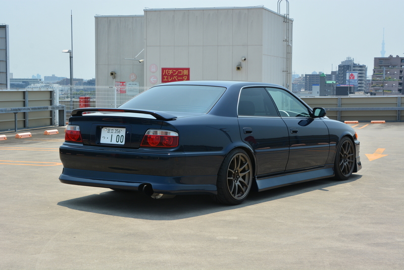 Rare Blue JZX100 Toyota Chaser Tourer V! Blitz Apexi Exedy