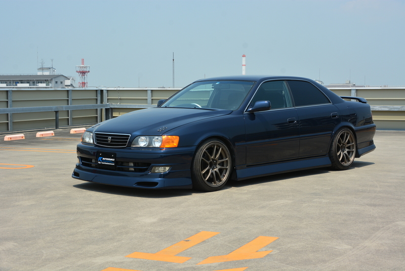 Rare Blue JZX100 Toyota Chaser Tourer V! Blitz Apexi Exedy