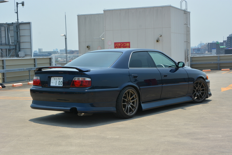 Rare Blue JZX100 Toyota Chaser Tourer V! Blitz Apexi Exedy