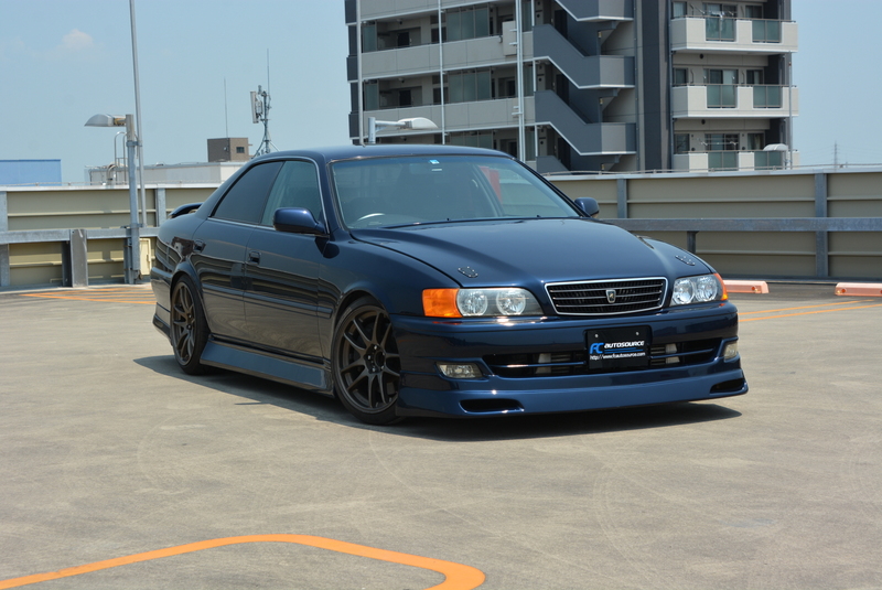 Rare Blue JZX100 Toyota Chaser Tourer V! Blitz Apexi Exedy