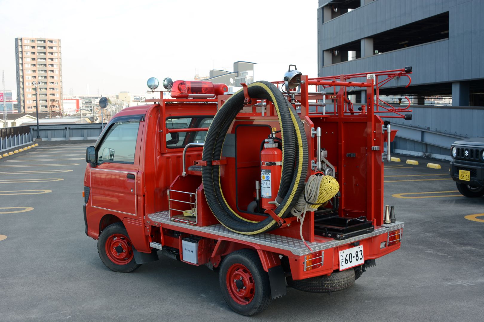 Daihatsu Hijet Fire Truck complete!