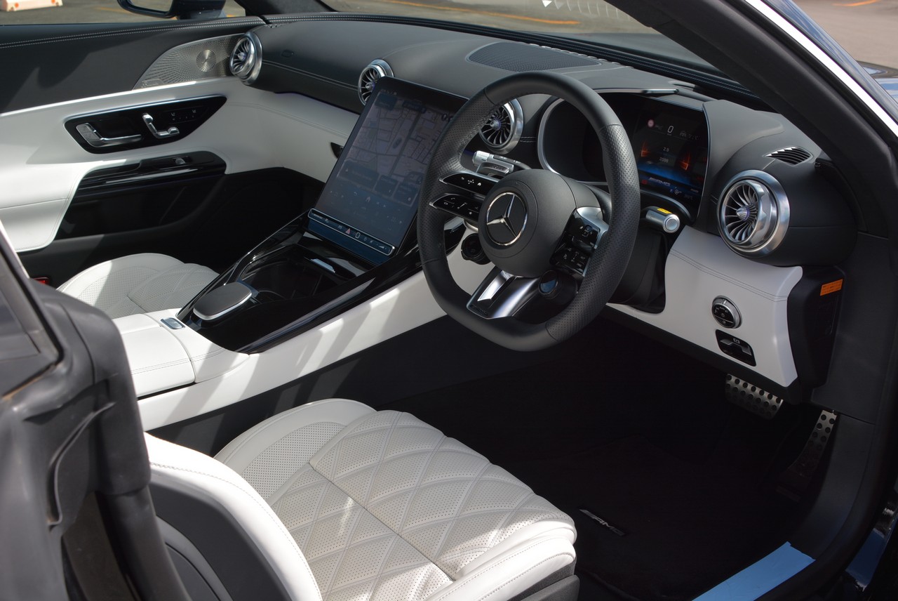 AMG GT43 Coupe with White Leather!
